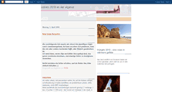 Desktop Screenshot of algarve-2010.blogspot.com