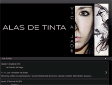 Tablet Screenshot of alasdetinta.blogspot.com