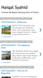 Mobile Screenshot of haiqalsyahid.blogspot.com