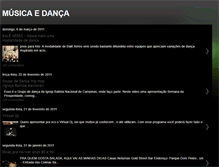 Tablet Screenshot of musicapradancar.blogspot.com