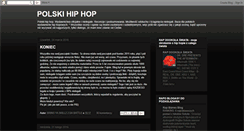 Desktop Screenshot of hiphopwpolsce.blogspot.com