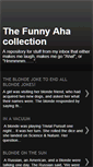 Mobile Screenshot of funnyaha.blogspot.com