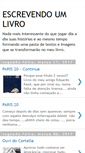 Mobile Screenshot of escrevendoumlivro.blogspot.com