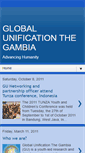 Mobile Screenshot of globalunificationthegambia.blogspot.com