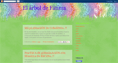 Desktop Screenshot of elarboldefatima.blogspot.com