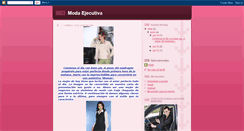 Desktop Screenshot of moda-modaejecutiva.blogspot.com