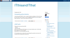 Desktop Screenshot of itthisanditthat.blogspot.com