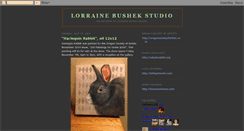 Desktop Screenshot of lorrainebushekstudio.blogspot.com