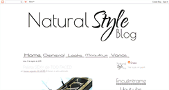 Desktop Screenshot of naturalstyleblog.blogspot.com