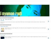 Tablet Screenshot of inyomanrudi.blogspot.com