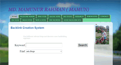 Desktop Screenshot of mdmamunrahman.blogspot.com