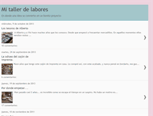 Tablet Screenshot of mitallerdelabores.blogspot.com