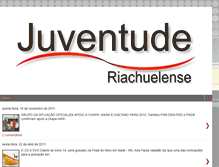Tablet Screenshot of juventuderiachuelense.blogspot.com