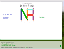 Tablet Screenshot of blogdonelsinhodearaujo.blogspot.com