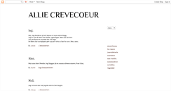 Desktop Screenshot of alliema.blogspot.com