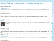 Tablet Screenshot of mightytedjourney.blogspot.com