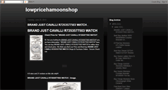 Desktop Screenshot of lowpricehamoonshop.blogspot.com