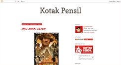 Desktop Screenshot of kotakpensil.blogspot.com