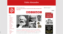 Desktop Screenshot of pabloalexandre.blogspot.com