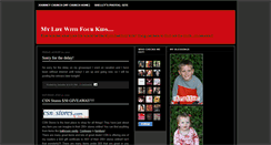 Desktop Screenshot of mylifewithfourkids.blogspot.com