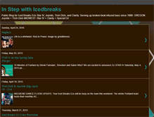 Tablet Screenshot of icedbreaksblog.blogspot.com