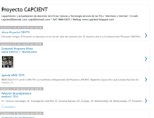 Tablet Screenshot of capcient.blogspot.com