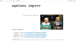 Desktop Screenshot of agelessimprov.blogspot.com