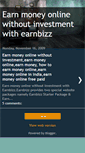 Mobile Screenshot of earnbizz.blogspot.com