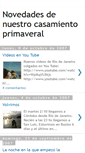Mobile Screenshot of casamientoyprimavera.blogspot.com