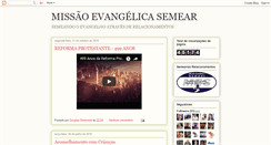 Desktop Screenshot of missaosemear.blogspot.com