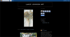 Desktop Screenshot of lancejohnsonart.blogspot.com