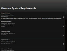 Tablet Screenshot of minimum-systemrequirements.blogspot.com