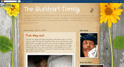 Desktop Screenshot of burkhartbarnyard.blogspot.com