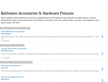 Tablet Screenshot of bathroom-accessories-fixtures.blogspot.com