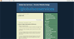 Desktop Screenshot of globalseoservices.blogspot.com