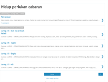 Tablet Screenshot of cabaranhidup.blogspot.com