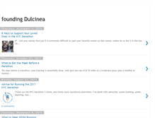 Tablet Screenshot of foundingdulcinea.blogspot.com