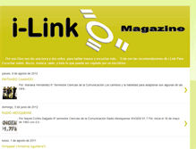 Tablet Screenshot of i-linkmagazine-para-escuchar.blogspot.com