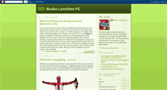 Desktop Screenshot of baulkofc.blogspot.com