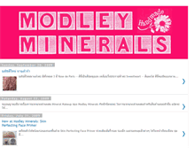 Tablet Screenshot of modleyminerals.blogspot.com