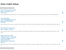 Tablet Screenshot of iklan-mobil-iklan.blogspot.com