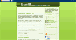 Desktop Screenshot of blogspotseo.blogspot.com