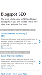 Mobile Screenshot of blogspotseo.blogspot.com