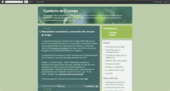 Desktop Screenshot of ciudadesantelasdrogas.blogspot.com