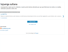 Tablet Screenshot of lajuergasullana.blogspot.com