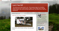 Desktop Screenshot of leesfreeriff.blogspot.com