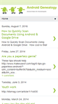 Mobile Screenshot of androidgenealogy.blogspot.com