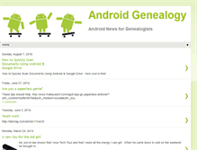 Tablet Screenshot of androidgenealogy.blogspot.com