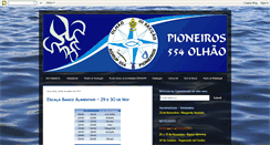 Desktop Screenshot of pioneiros554.blogspot.com