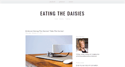 Desktop Screenshot of eatingthedaisies.blogspot.com